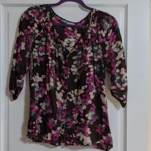Old Navy floral blouse
